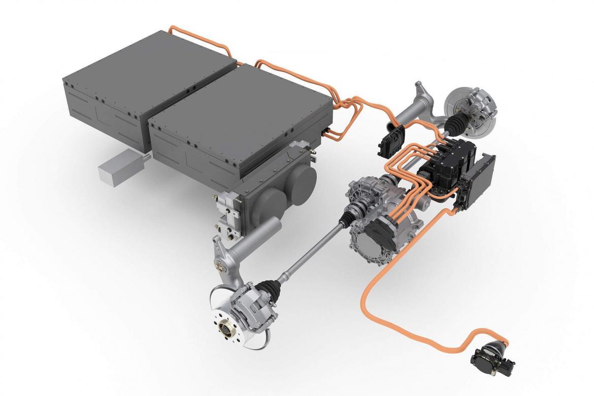 Huber E-Drive hybride aandrijving