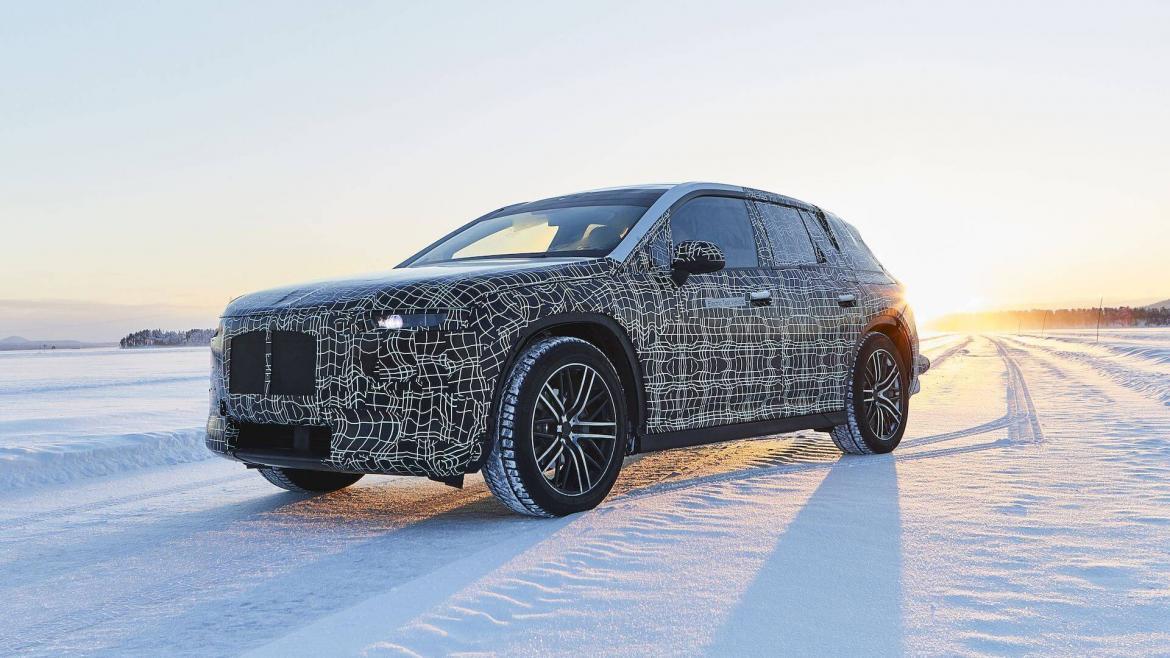 BMW iNEXT EV testrit