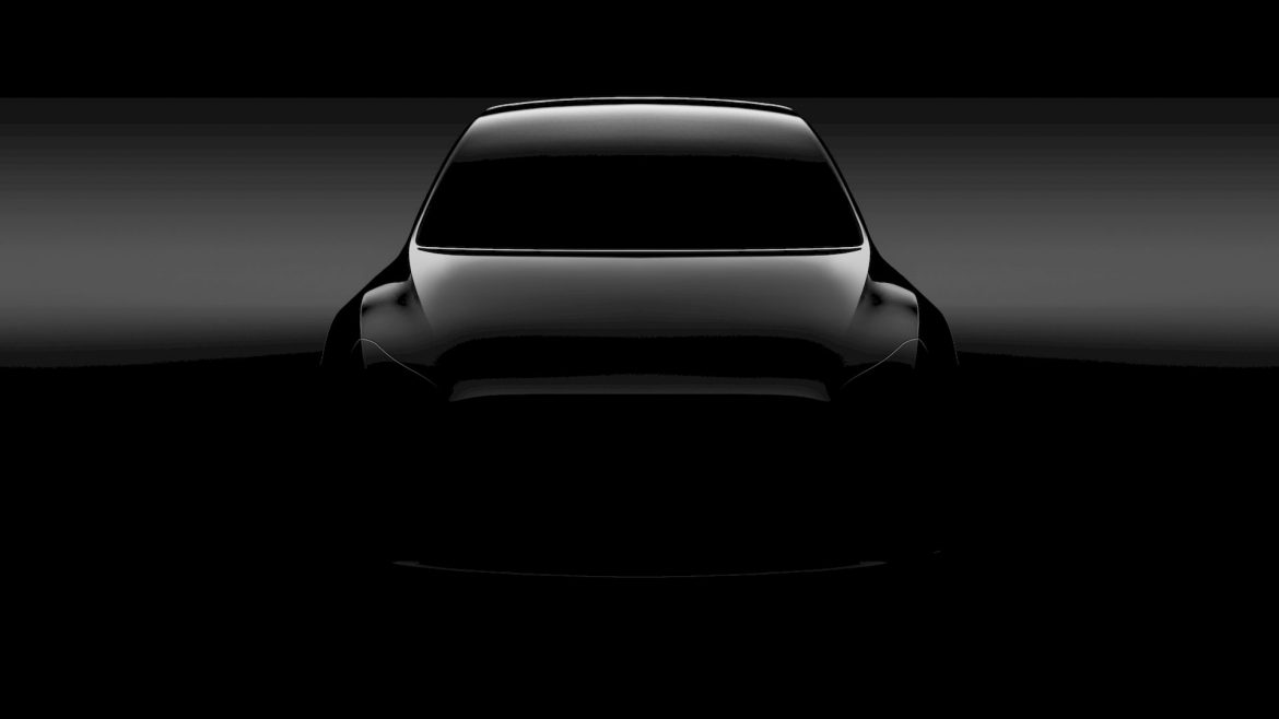 Tesla Model Y teaser