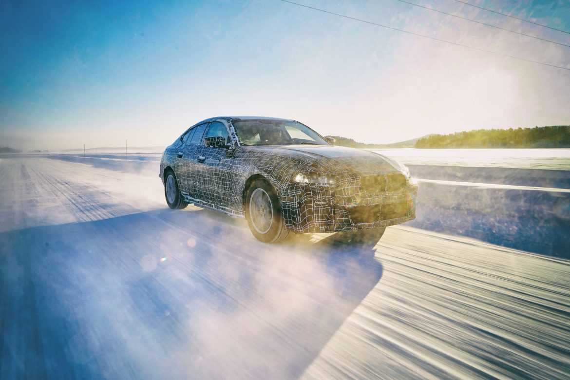 BMW i4 Winter