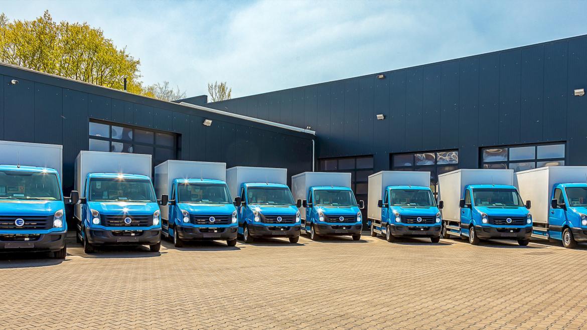 elektrische VW Crafter Albert Heijn