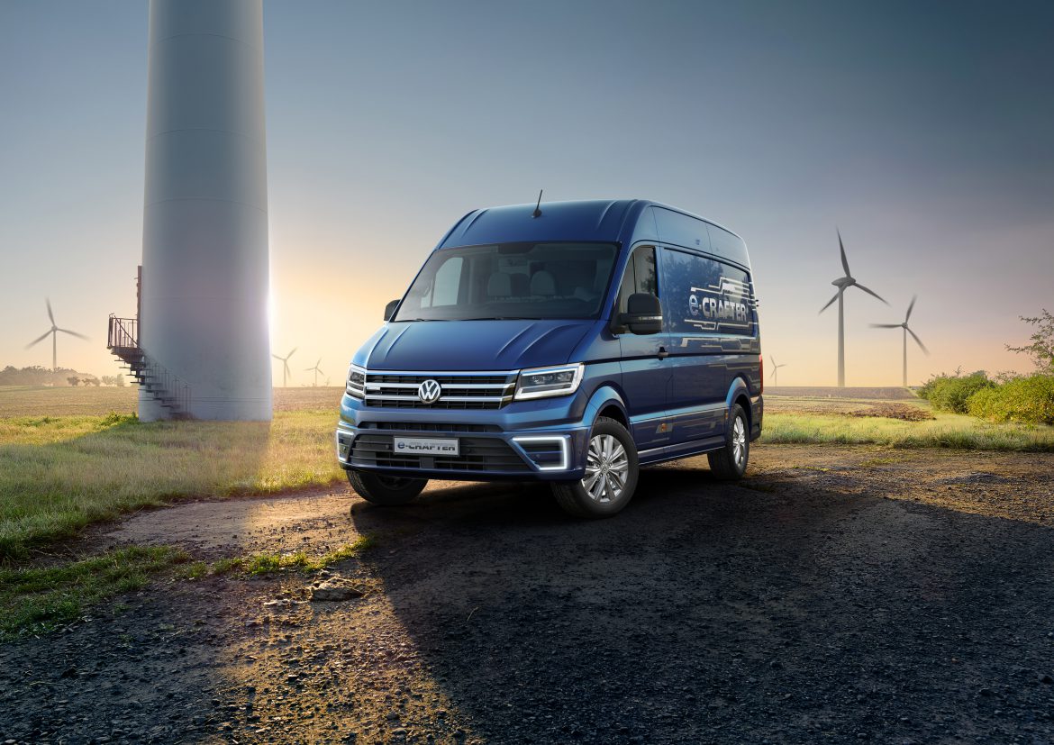 Elektrische bestelbus - VW e-Crafter