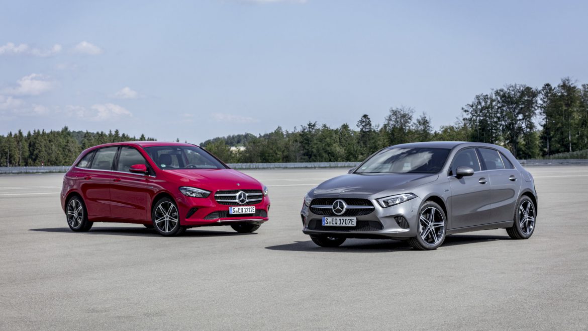 Mercedes A-Klasse B-Klasse plug-in hybride