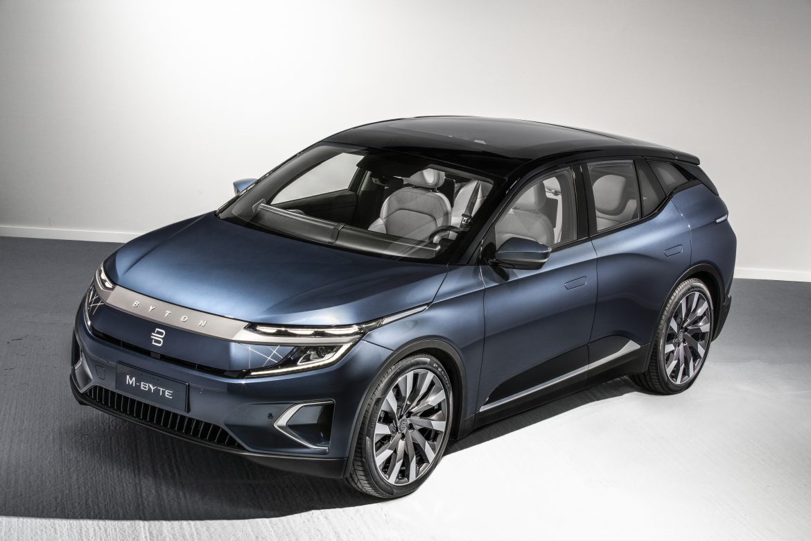 Byton M-Byte komt alsnog met het immense 48 inch touchscreen