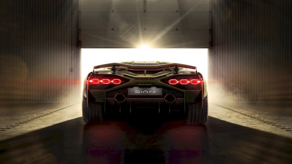 Lamborghini Sián hybride supersportwagen met supercondensator