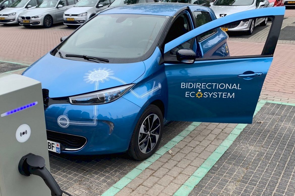 Bidirectionele, slimme laadpalen in Utrecht Science Park