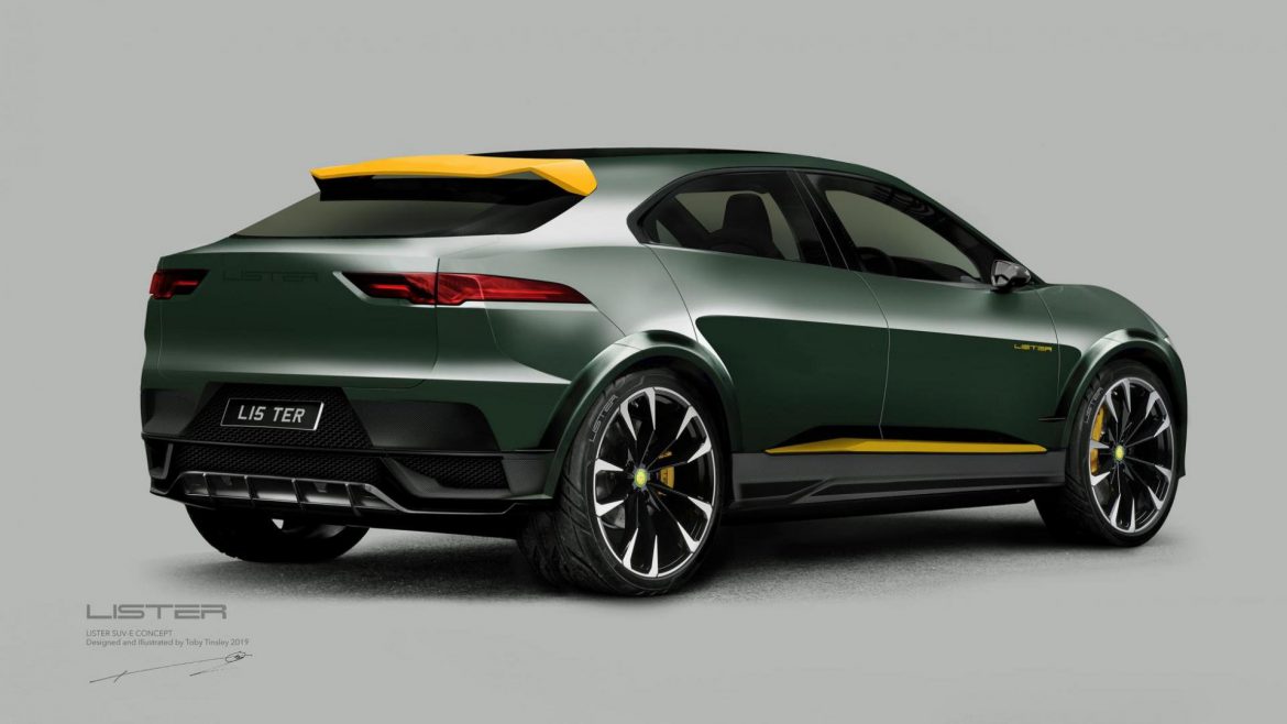 Lister elektrische SUV getunede I-Pace