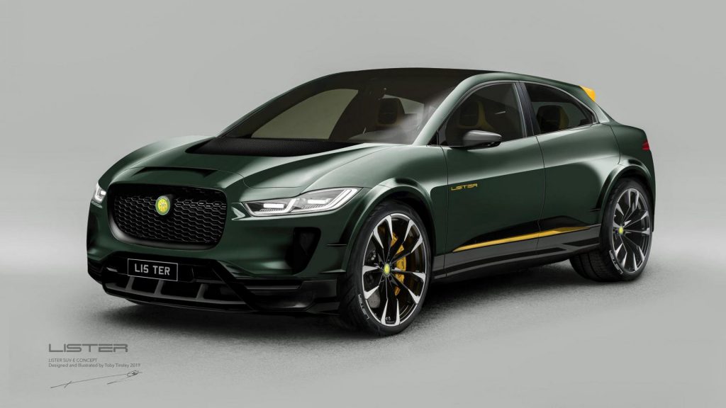 Lister elektrische SUV getunede I-Pace