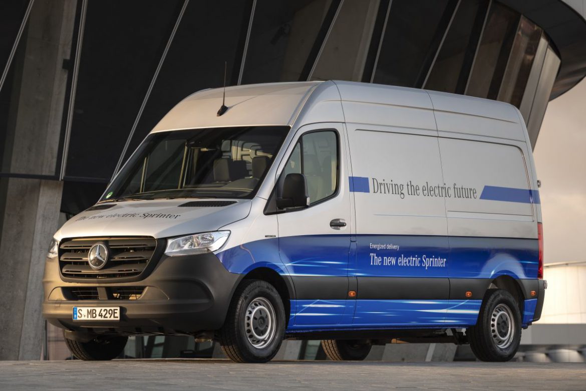 Na lang wachten maakt ook de volledig elektrische eSprinter zijn opwachting.