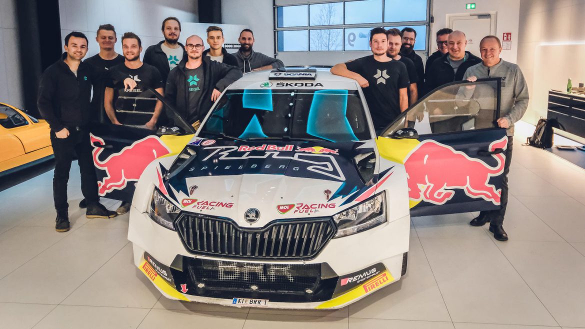 Kreisel Electric Baumschlager elektrische rallyauto