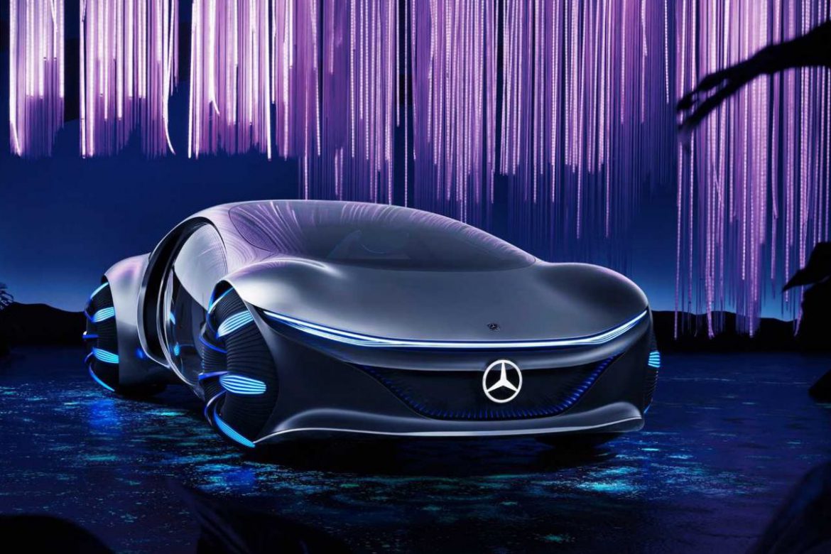 De Vision AVTR Concept maakt zijn debuut op de CES in Las Vegas.