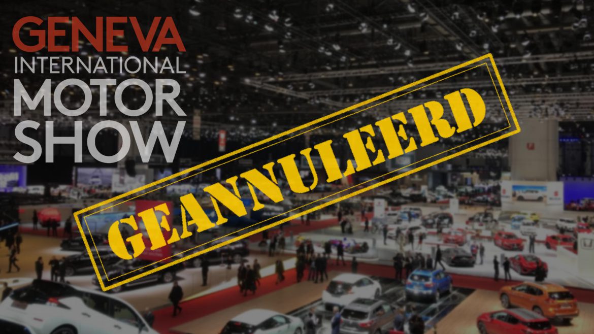 Autosalon van Genève 2020 coronavirus