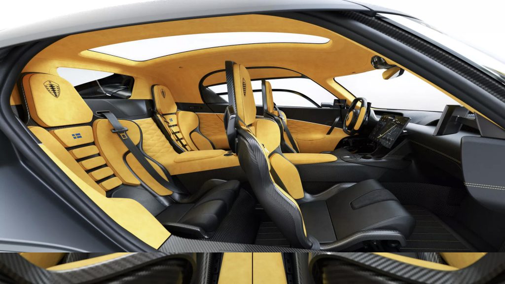 Koenigsegg Gemera: hybride supercar met vier motoren