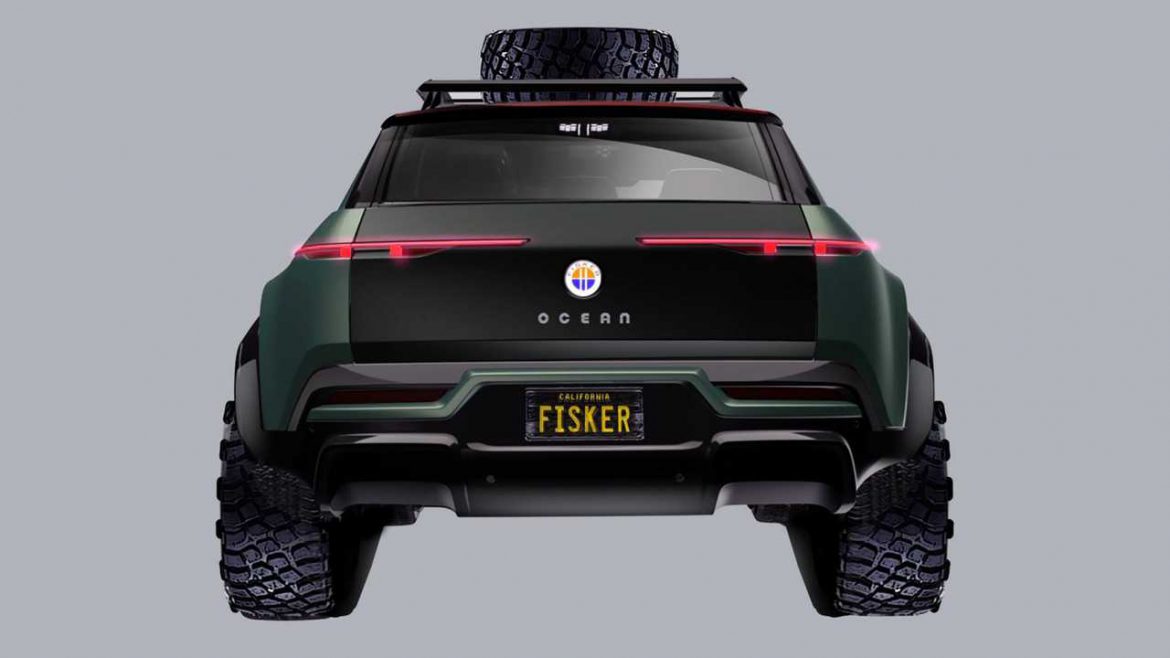 Fisker Ocean offroad Fisker Ocean