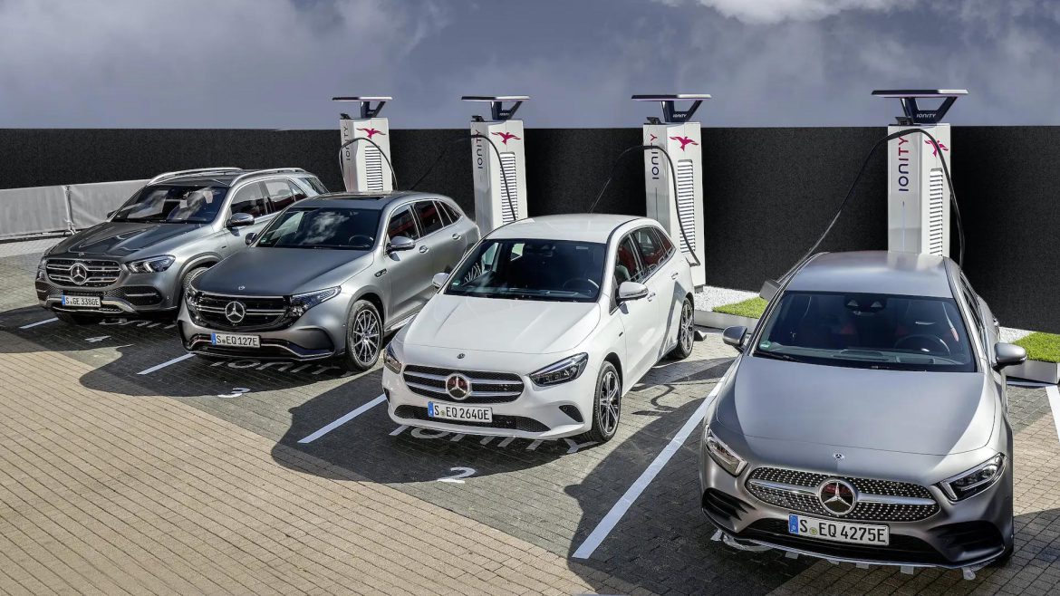 Mercedes plug-in hybride aandrijving