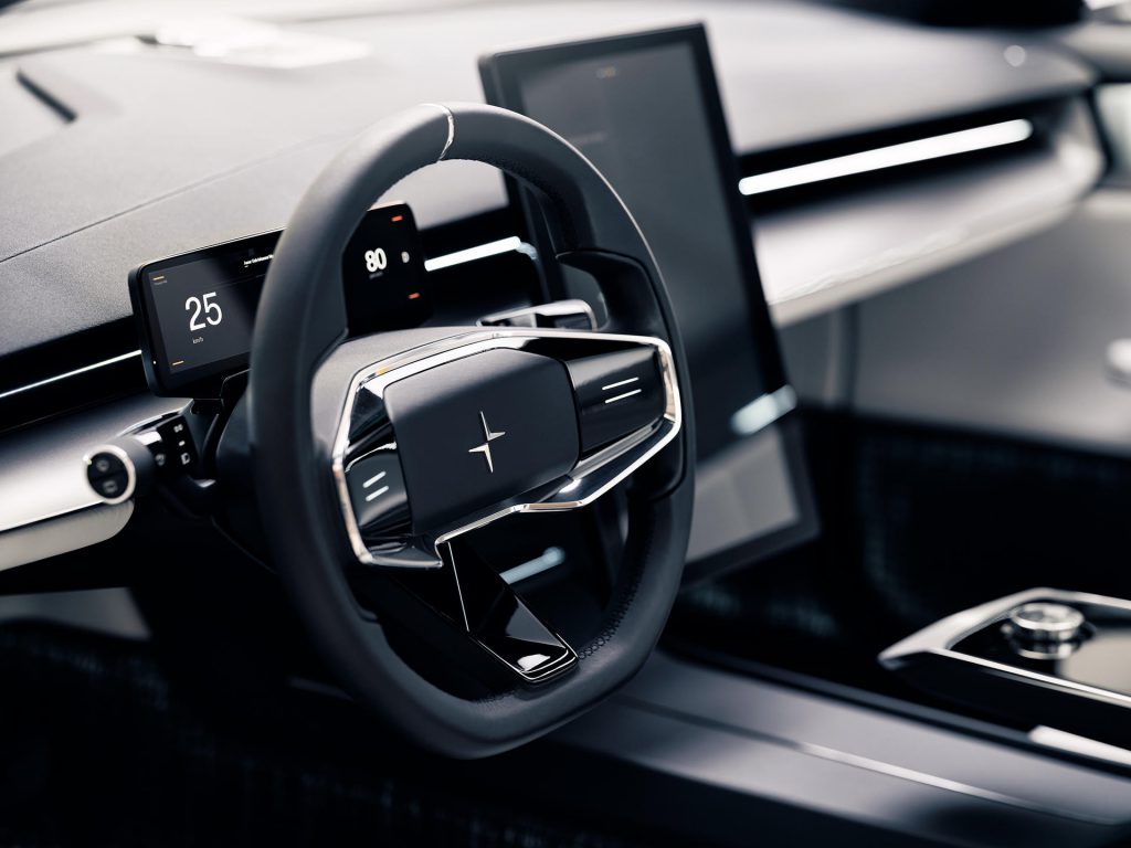 polestar precept android infotainment