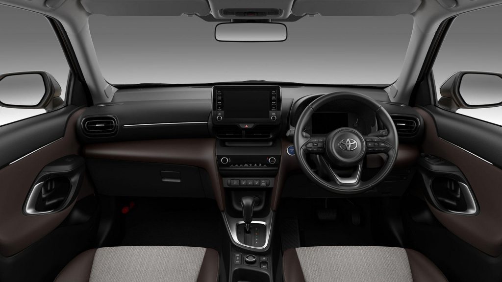 Toyota Yaris Cross hybride dashboard