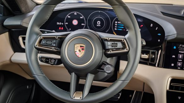 Porsche Taycan Turbo stuur