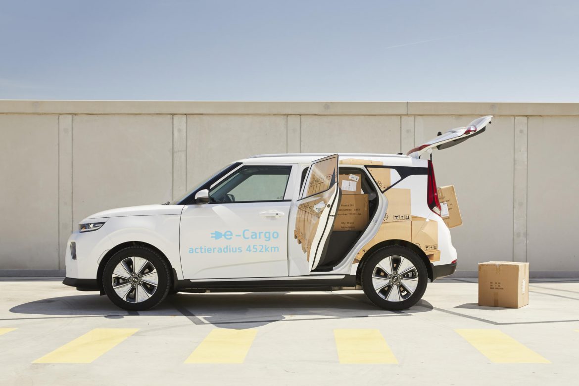 Kia e-Soul Cargo elektrische bestelwagen