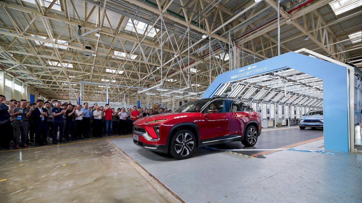 Nio Es6 elektrisch voertuig China
