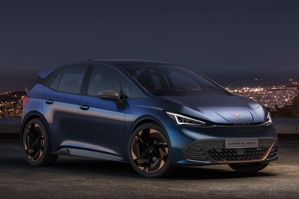 Cupra toont hun sportieve versie van de el-Born. De Cupra el-Born is vandaag digitaal gelanceerd door het merk.