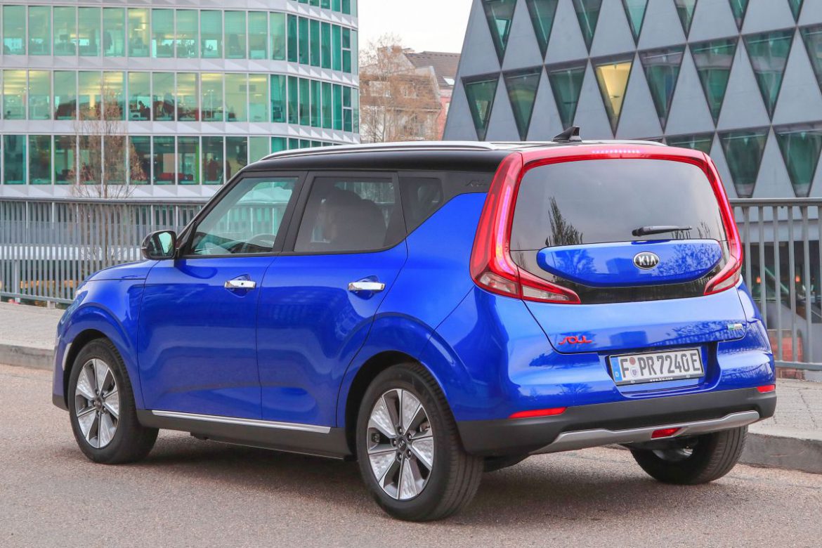 De Kia e-Soul is aan het einde van het jaar beschikbaar met een 39,2 kWh accupakket.