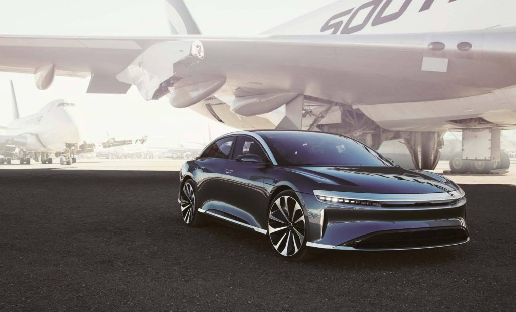 Lucid Air actieradius