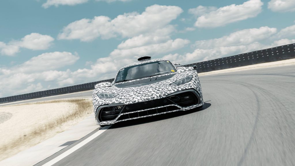 Mercedes-AMG Project ONE testrit