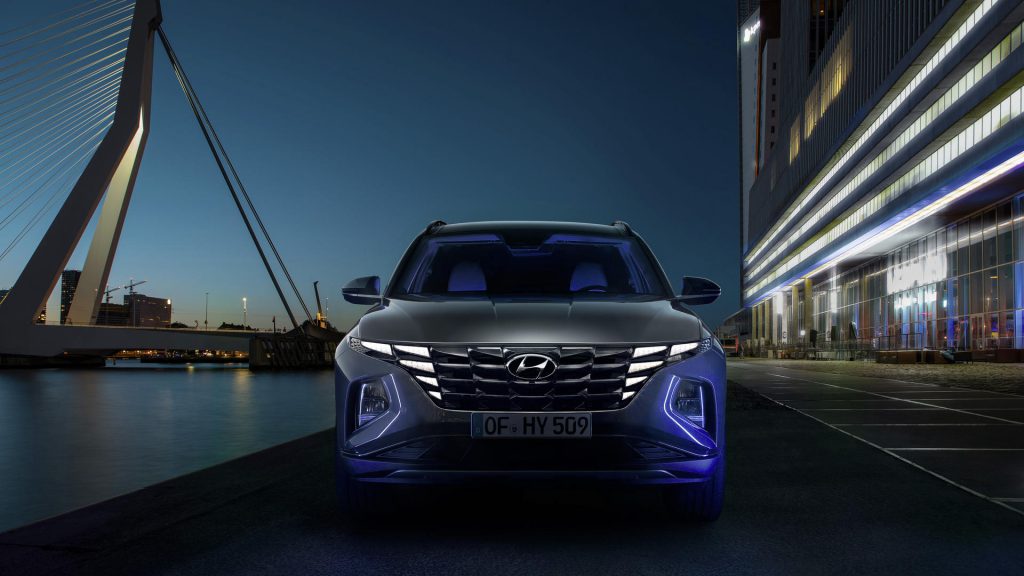Nieuwe grille Hyundai Tucson hybride