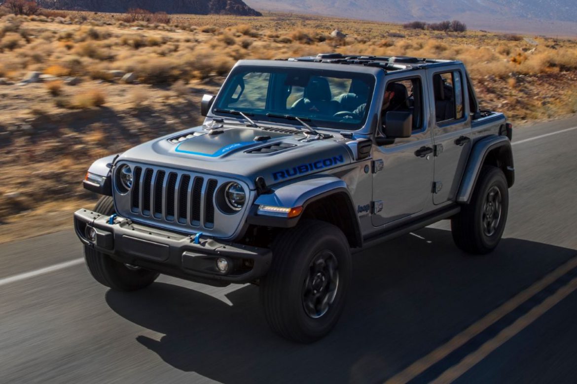 De Jeep Wrangler 4xe is een ruige plug-in hybride.