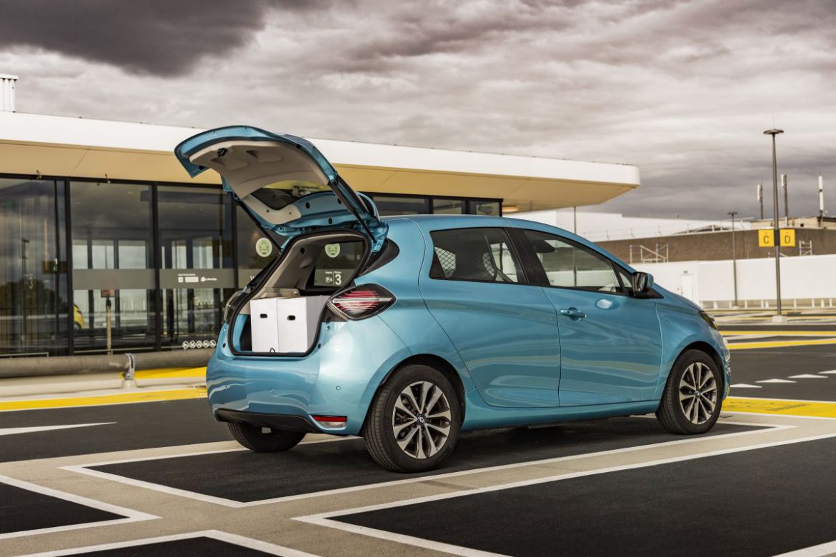 De Renault Zoe is om te bouwen naar een Zoe Cargo