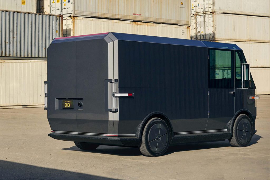 Canoo elektrische bestelwagen