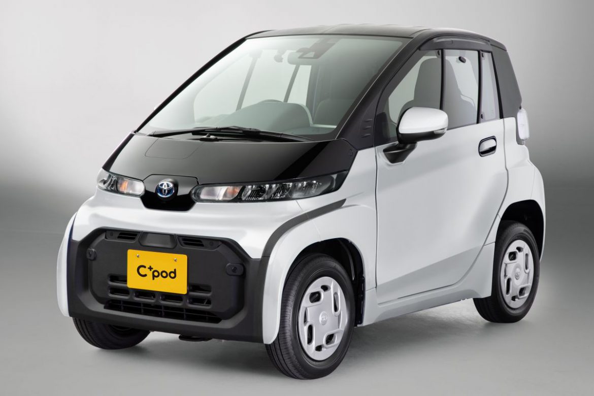 Toyota C+pod is een eigenzinnig stadsautootje.