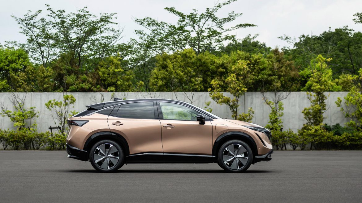 Nissan Ariya pre-launch