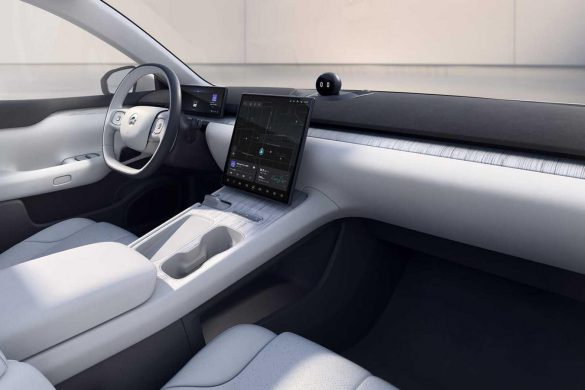 Nio ET7 voortstoelen dashboard