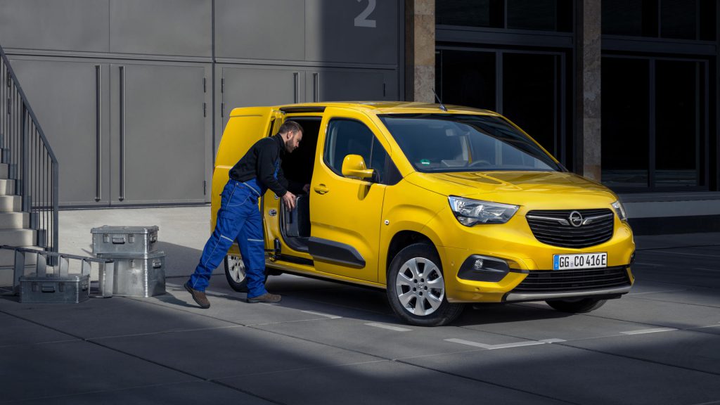 elektrische Opel Combo-e bestelwagen