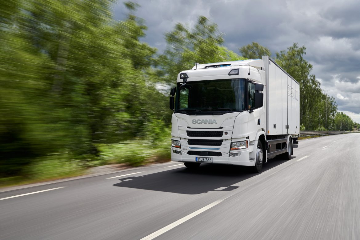Scania elektrische trucks