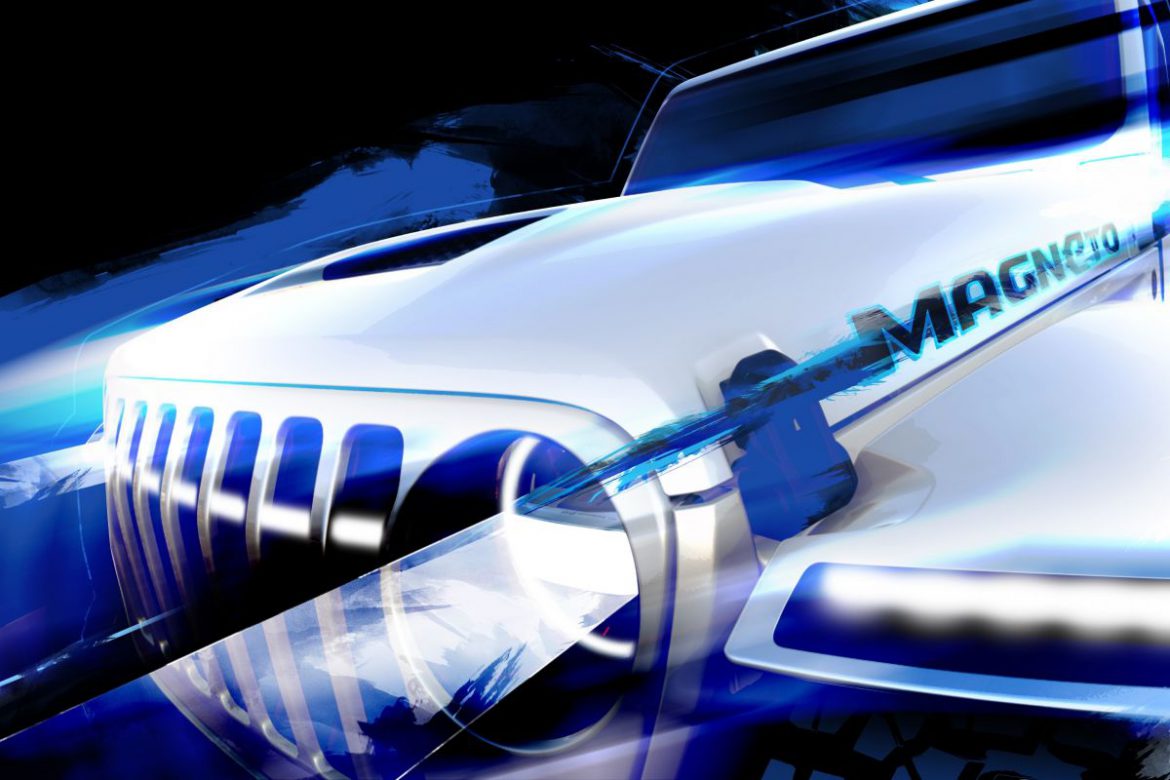 Wordt de Jeep Wrangler Magneto de eerste volledig elektrische Jeep?