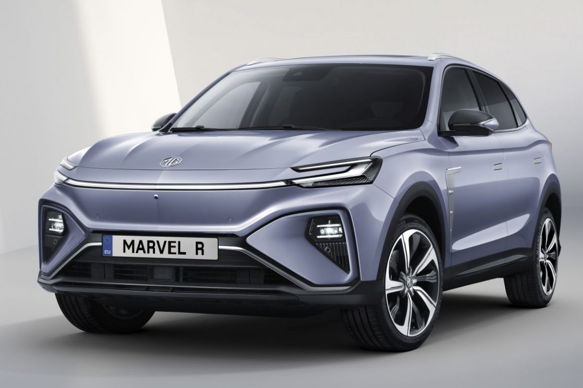 MG lanceert de groteske Marvel R Electric.