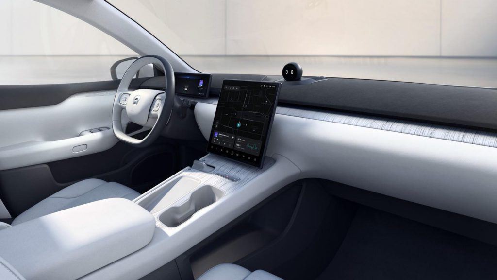 NIO ET7 dashboard