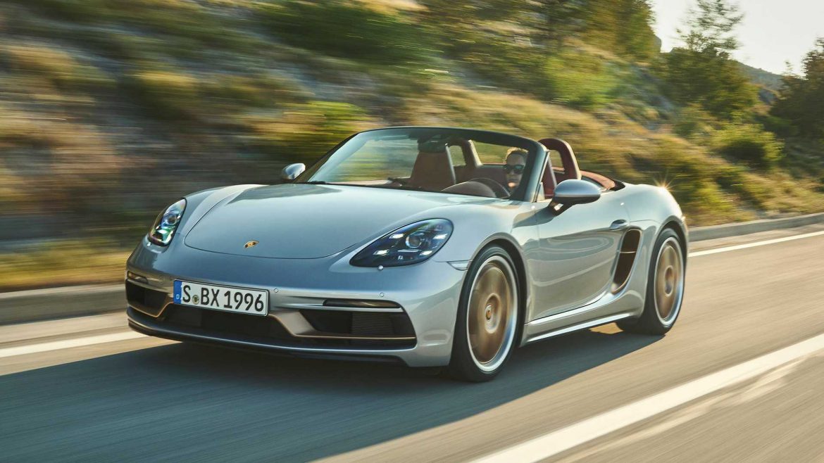 Mogelijk een volledig elektrische Porsche Boxster op komst.