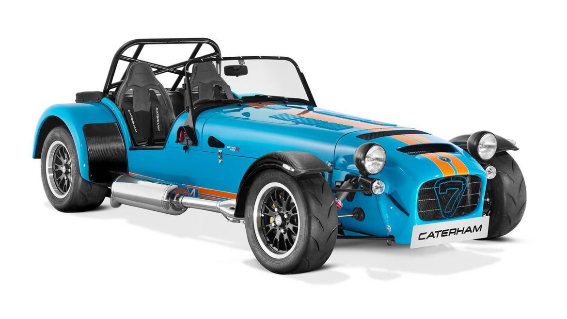 Caterham EV Seven afgeleid van normaal model