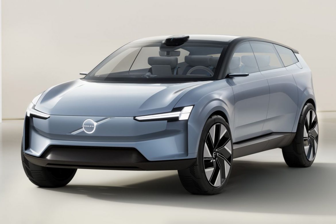 Volvo presenteert de Recharge Concept.