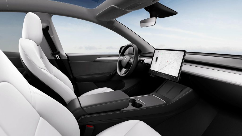 Tesla Model Y interieur