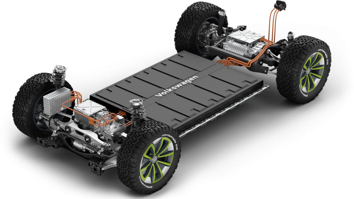 Volkswagen kleiner model ID-serie MEB-platform