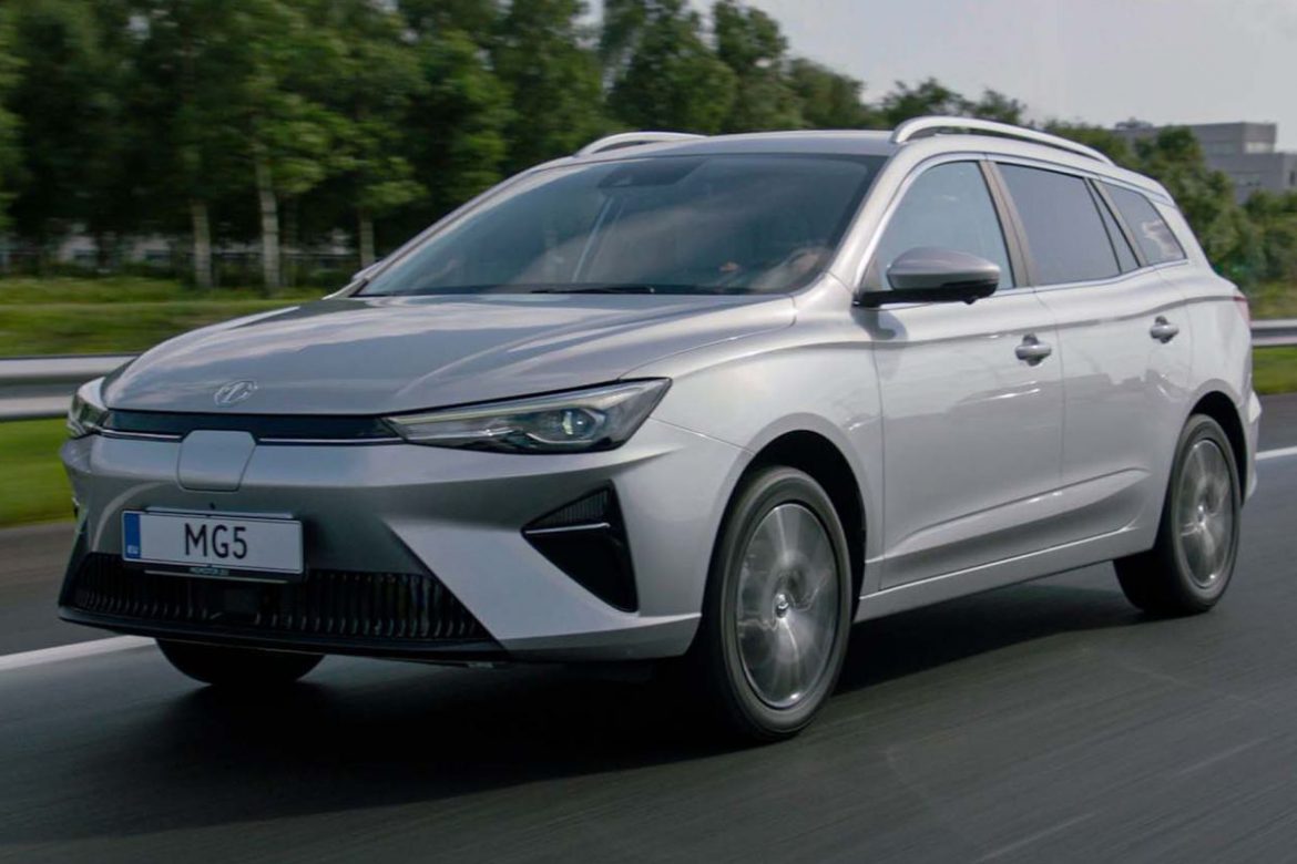De MG 5 Electric krijgt zijn Nederlandse vanafprijs.