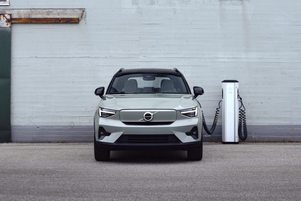 Zo ziet het nieuwe ront van de Volvo XC40 Recharge er uit