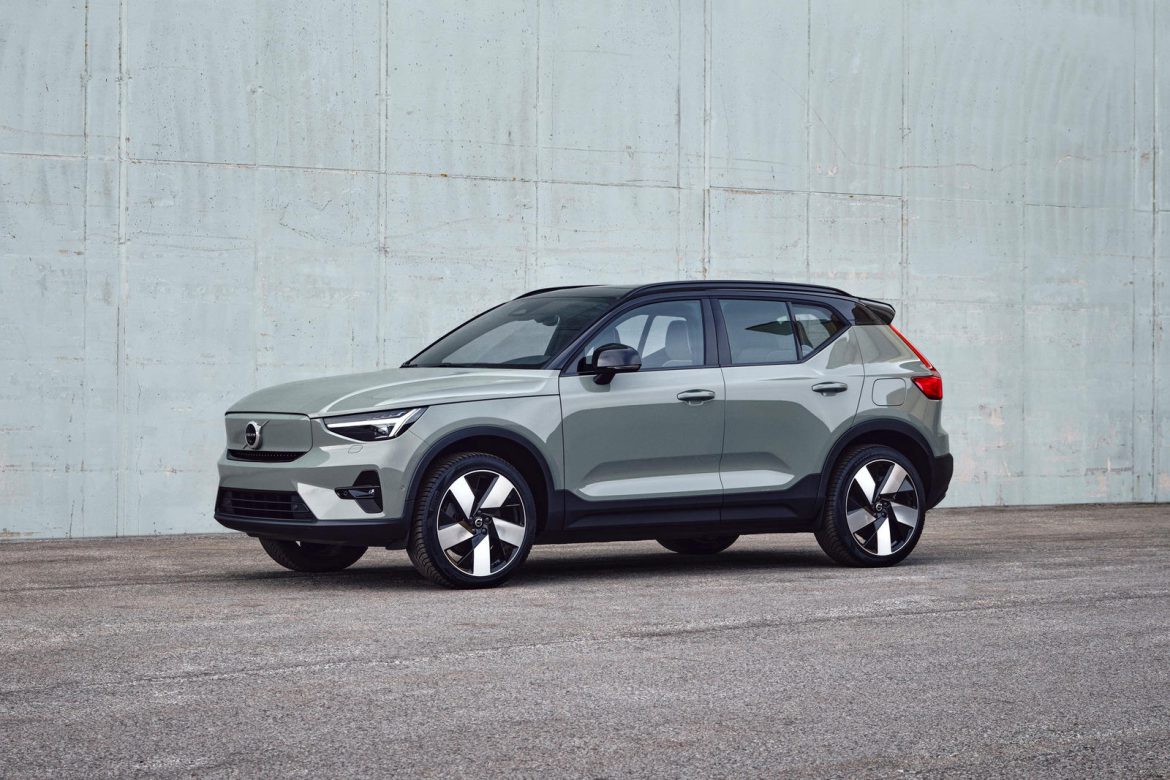 Nieuw front Volvo XC40 Recharge