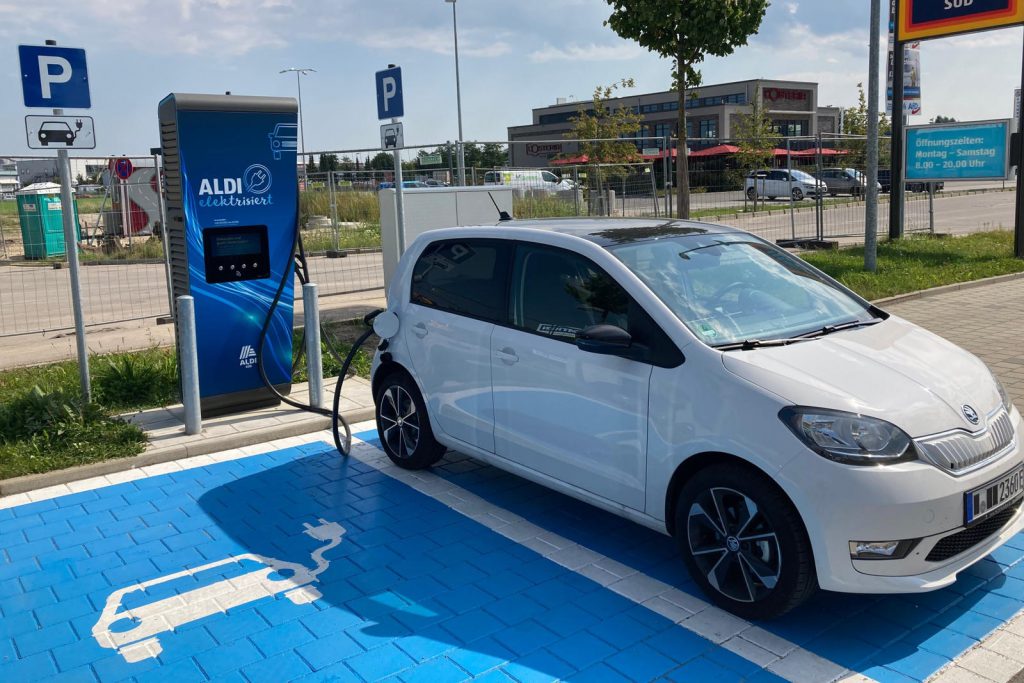 Snelladers Aldi supermarkt Duitsland