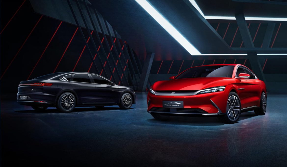 byd-stekkerautos BYD stekkerauto's